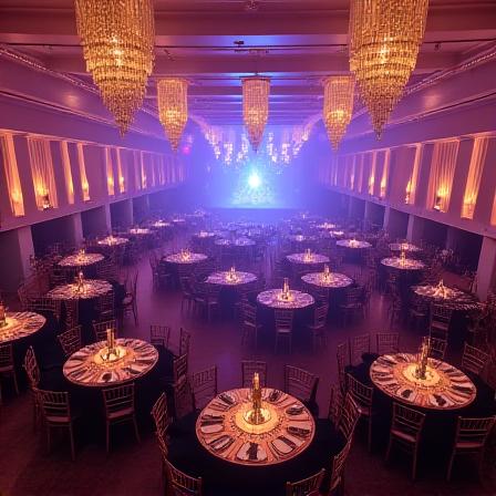Ballroom gala atmosphere