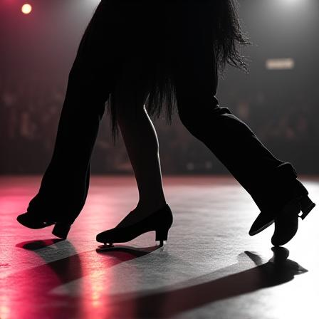 Dancers performing a routine